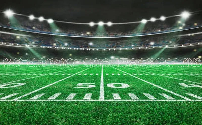 冰球运动巅峰对决：冬奥会重要赛事的魅力与挑战